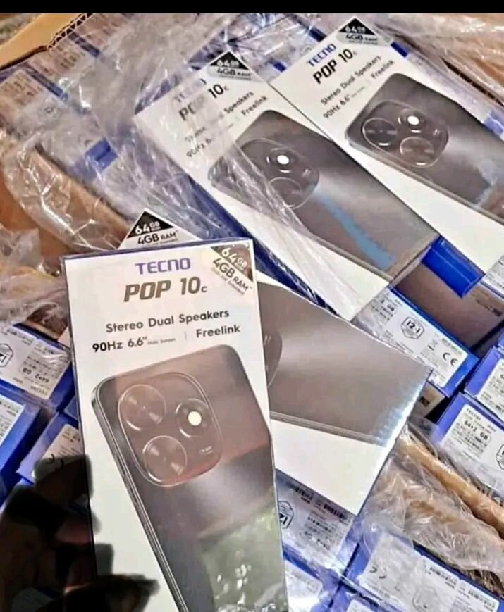 Tecno Pop 10c Smartphone 90Hz