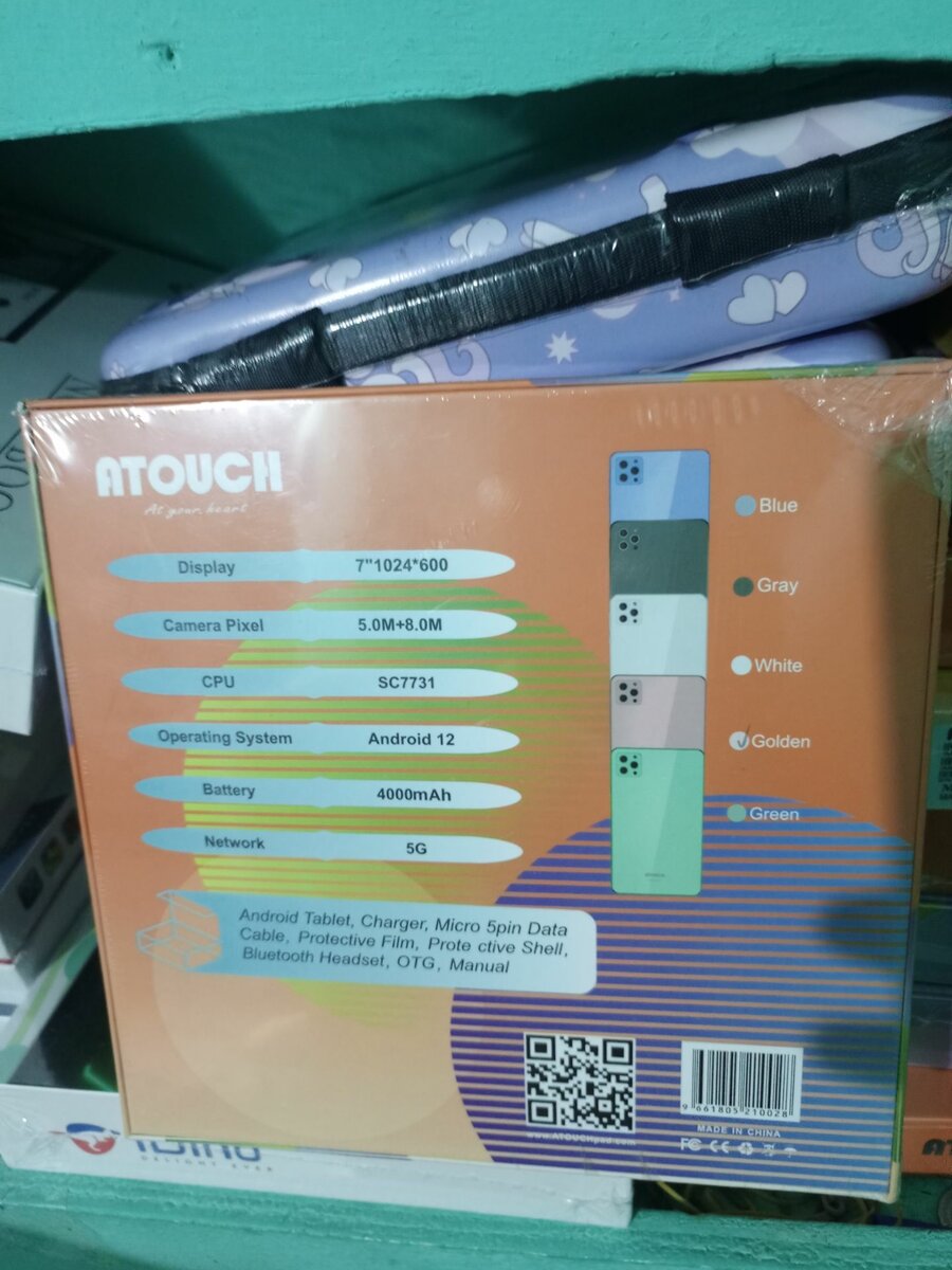 tablette éducative écran blindé 2 puces atouch X18