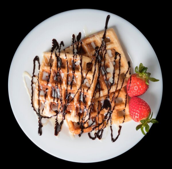 Gaufres au chocolat