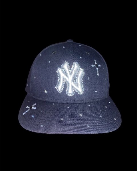 Casquette personnalisée strass