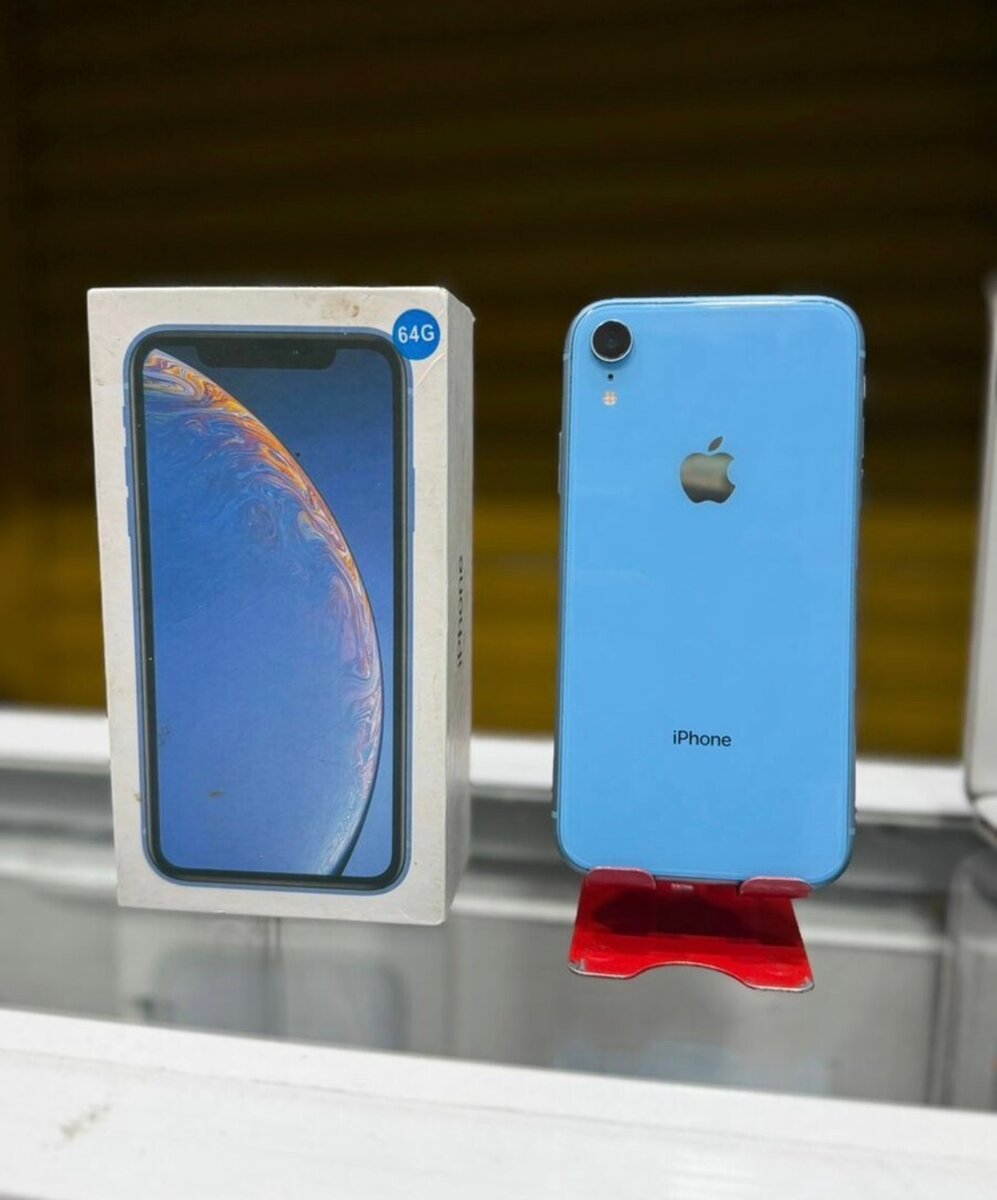 iPhone XR 64GB Bleu Débloqué
