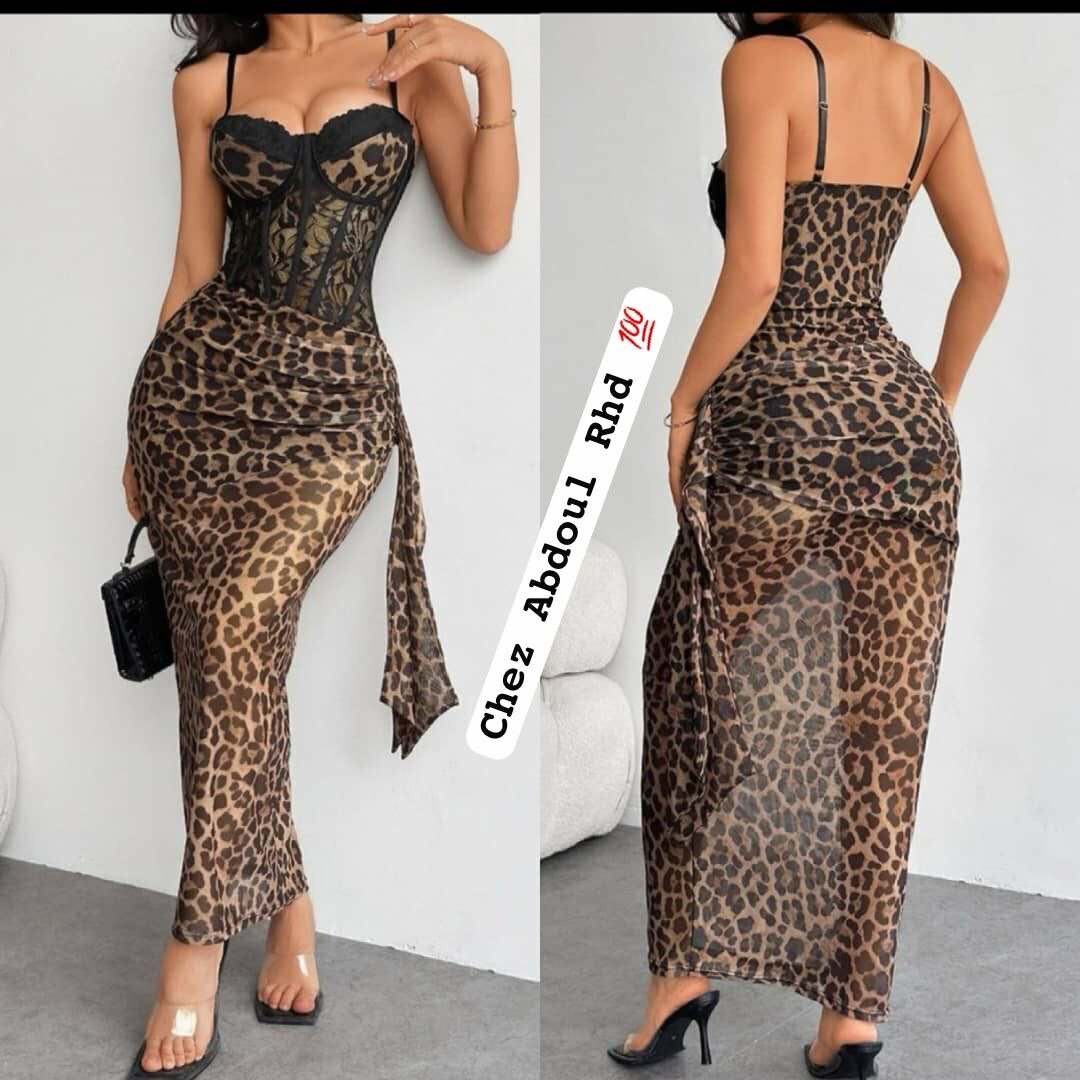 Robe léopard