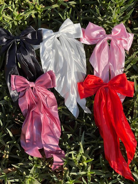 Bow hair clips