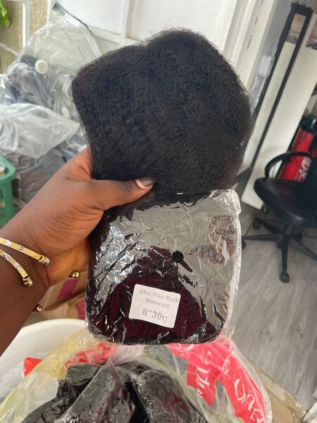 Cheveux Afro Bouclés Naturels