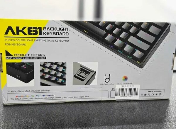 Clavier mécanique gaming RGB