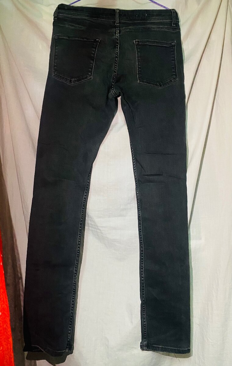Jeans slim homme noir élégant