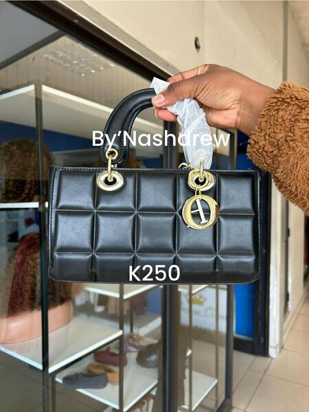 Women's small black handbag