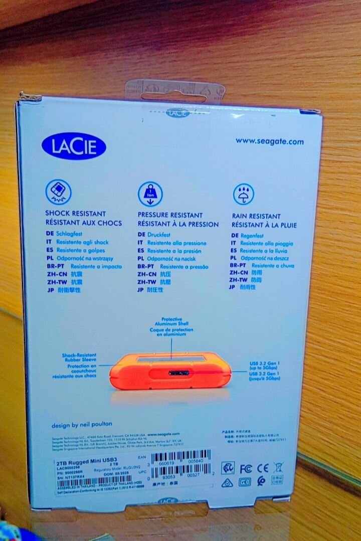 LaCie Rugged Mini 2TB