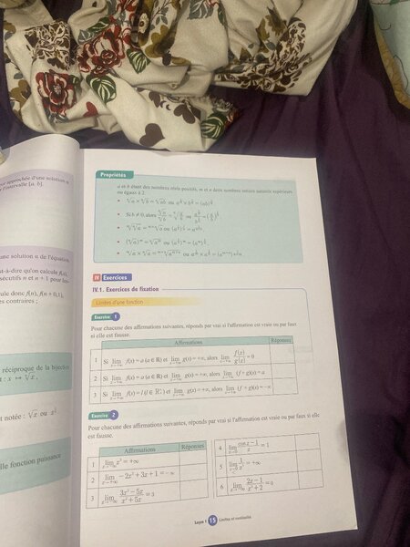 Mathématiques Terminale D