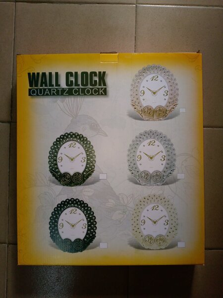 Horloge avec verset biblique