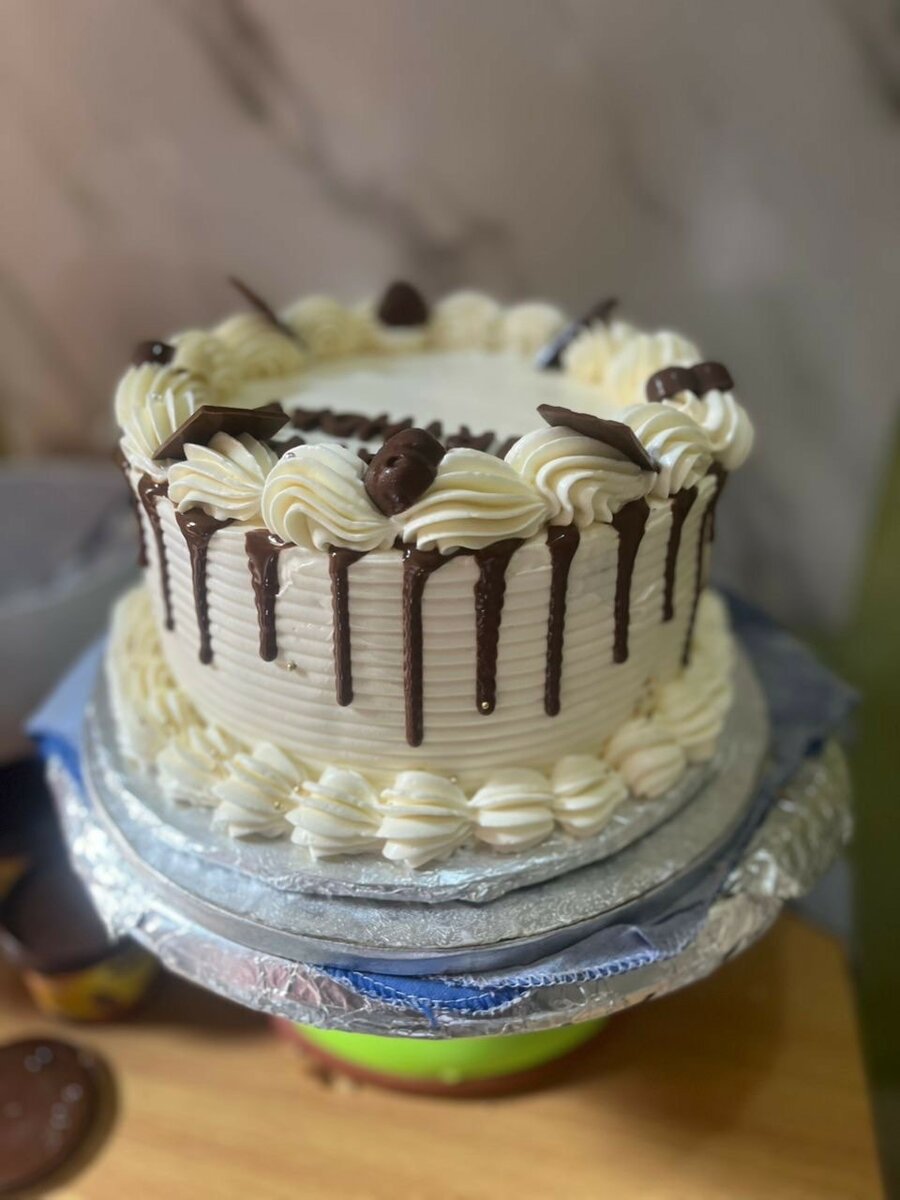Layer Cake vanille chocolat