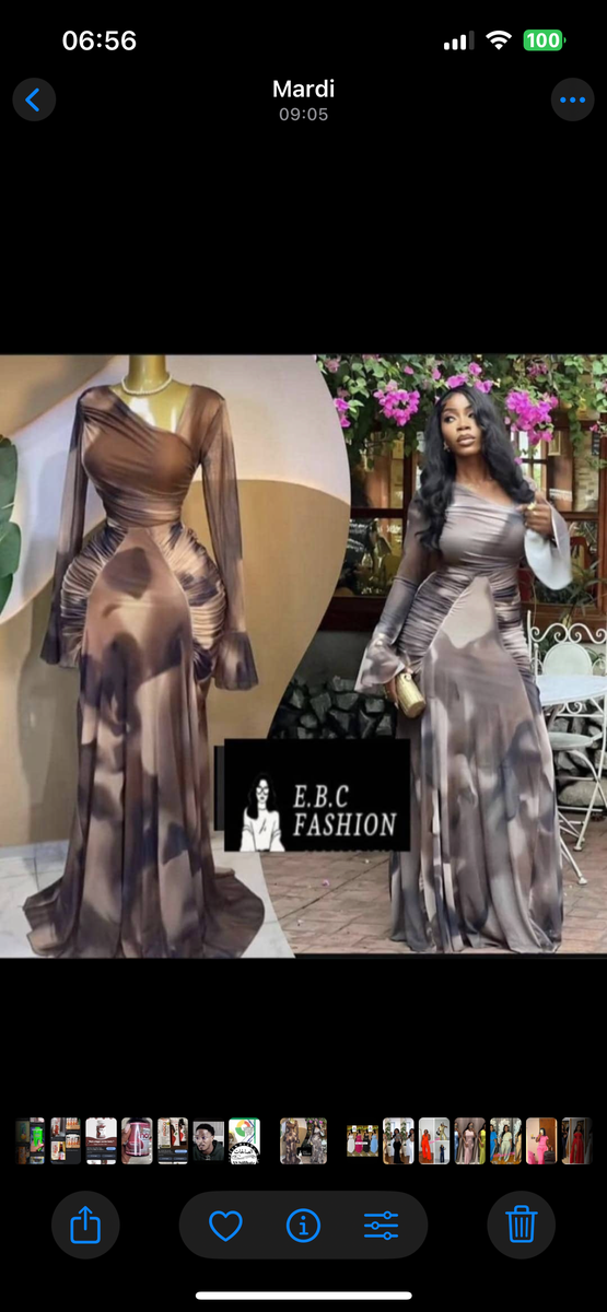 Robe Longue Élégante Femme