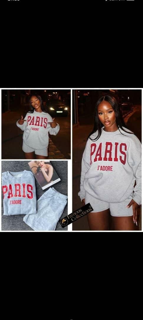 Ensemble de sport tendance femme