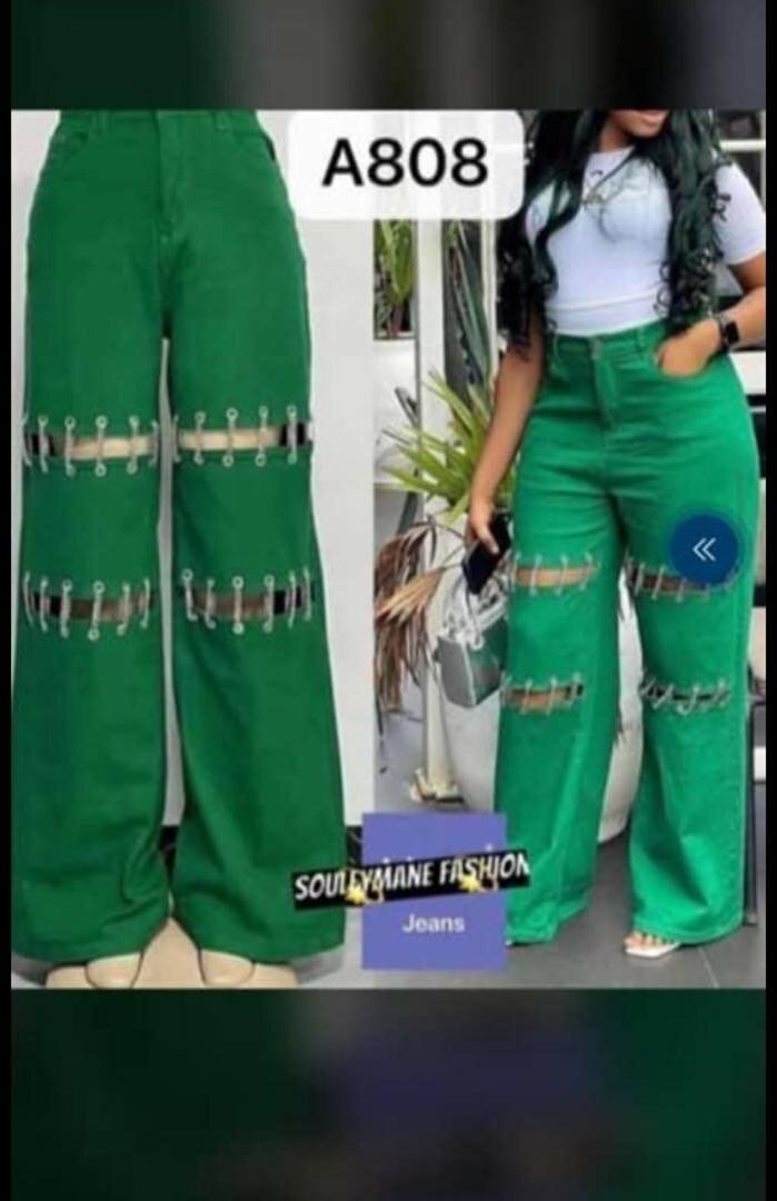 Ladies jeans trousers available in all sizes