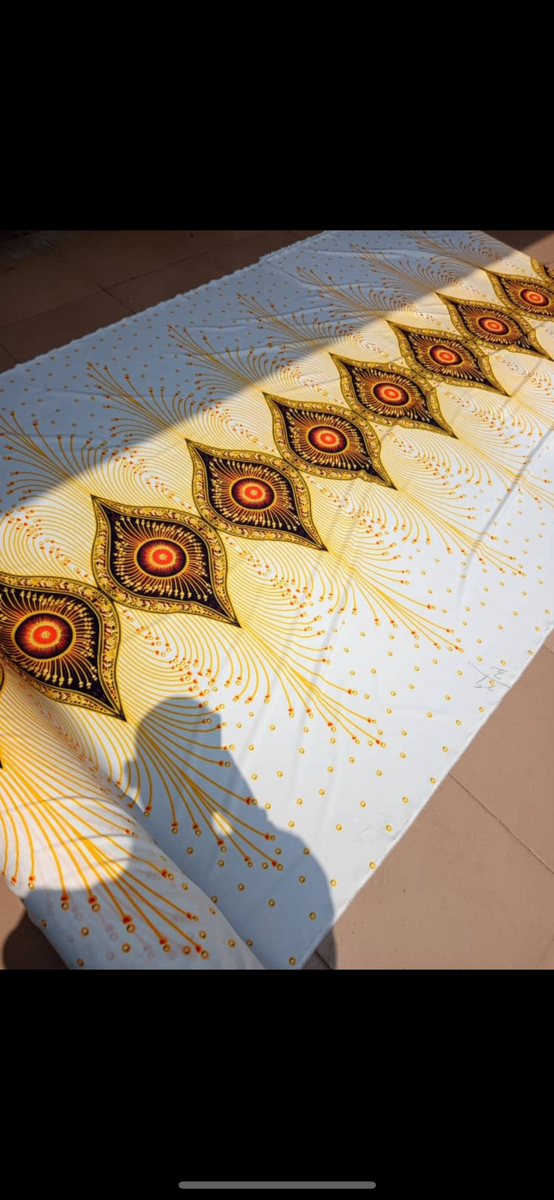 Beautiful crepe fabric