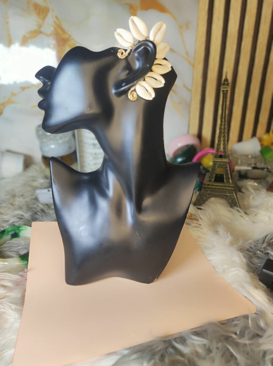 Boucles d'oreilles coquillage élégantes