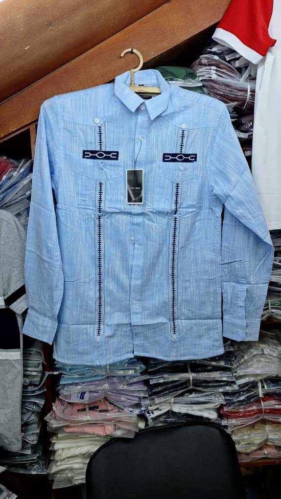 Chemise à manches longues pour hommes