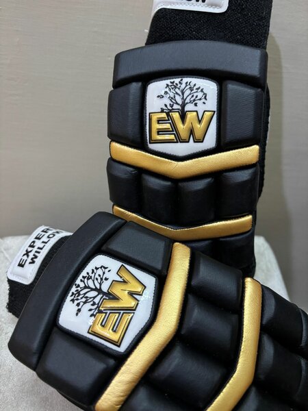 Batting Gloves Expert Willow Black