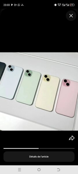 Smartphone moderne élégant