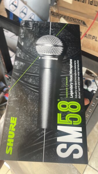 Shure SM58 cord mic