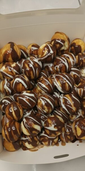 Choux au chocolat fondant