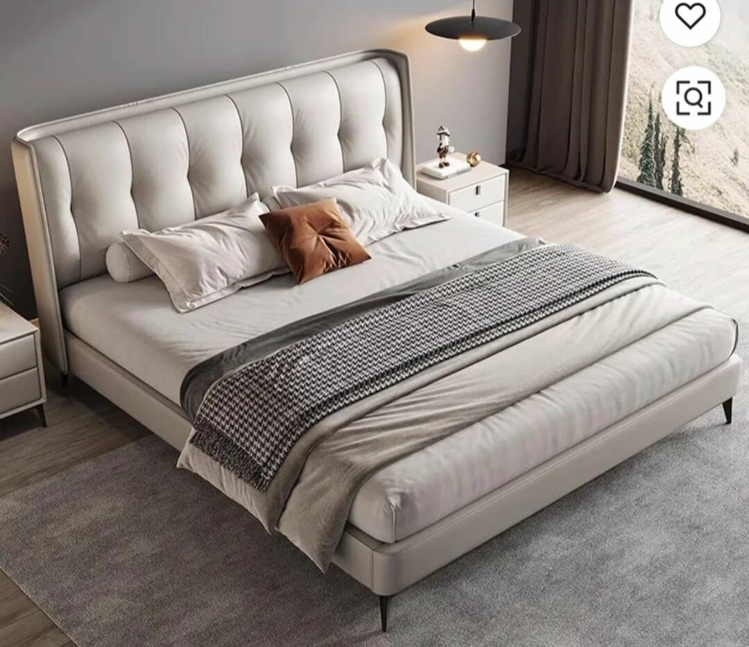 Lit Double Moderne Confortable