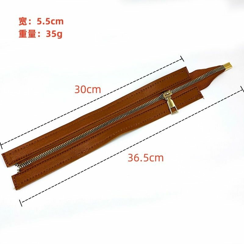 Fermetures Éclair en Cuir Colorées