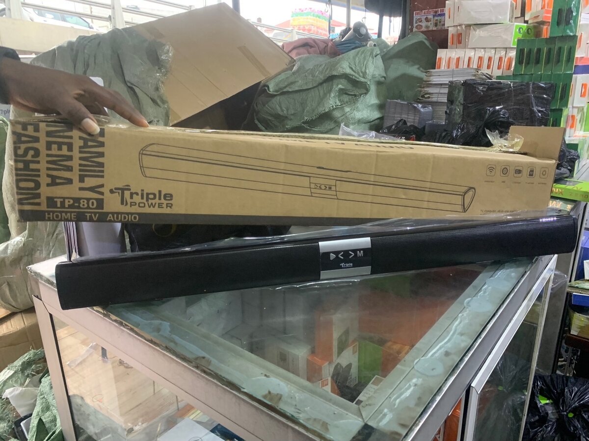 Triple power soundbar