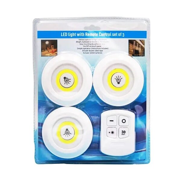 Éclairage LED avec télécommande