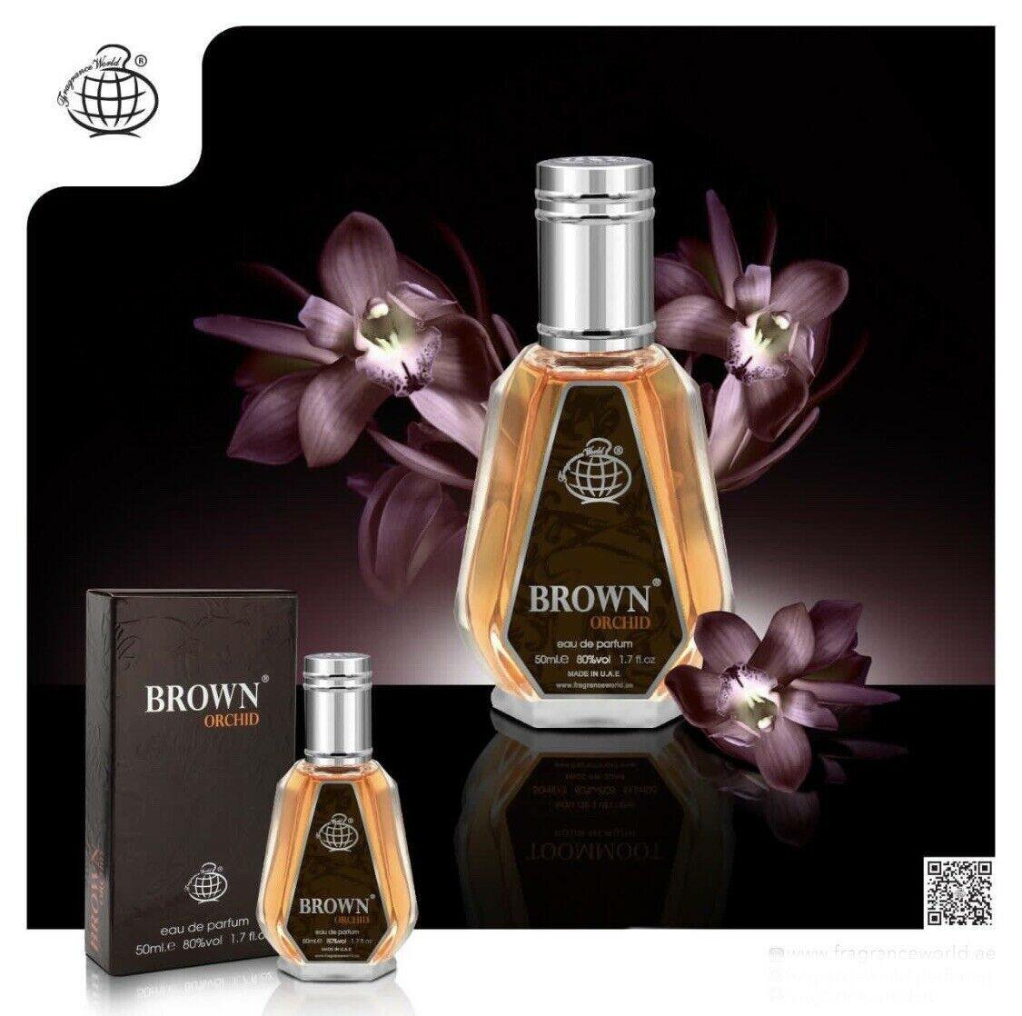 Fragrance world Brown orchid Eau de parfum 50ml