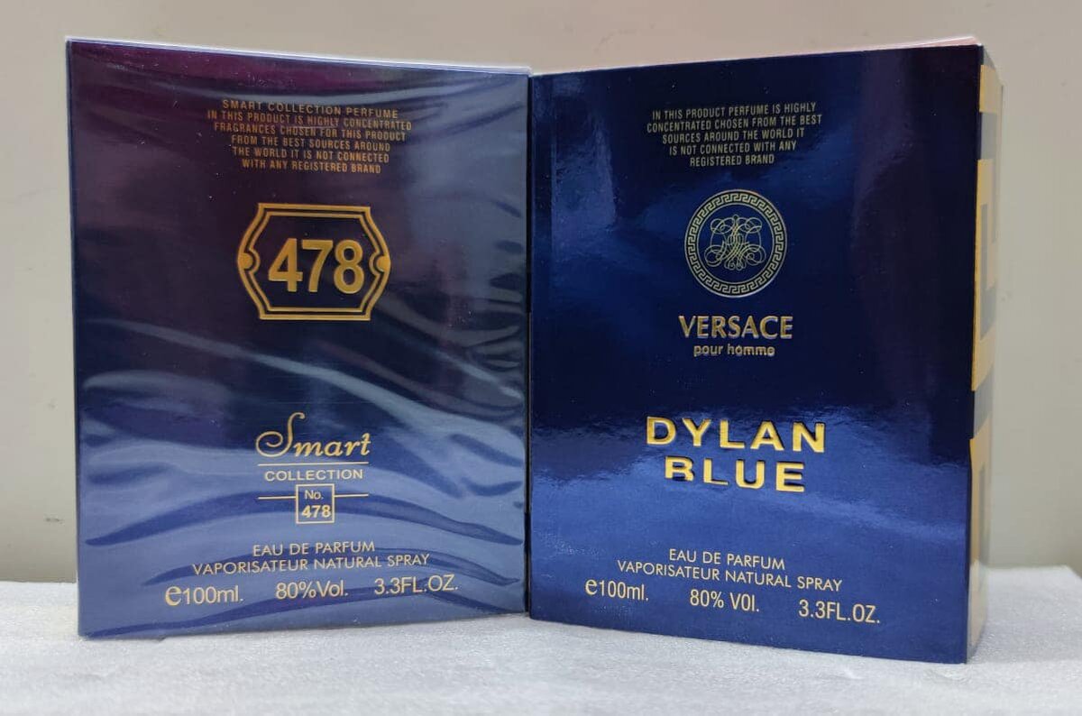 New Scents Smart № 478 Men's perfume, VERSACE DYLAN BLUE 100 ml