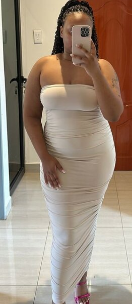 Ruched Tub Dress XS S M