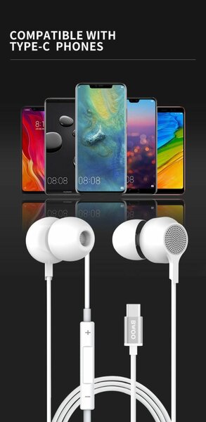 Écouteur filaire stéréo BWOO HF157