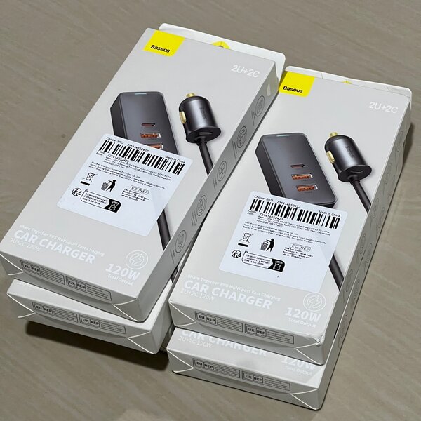 Baseus 120W Fast Car Charger