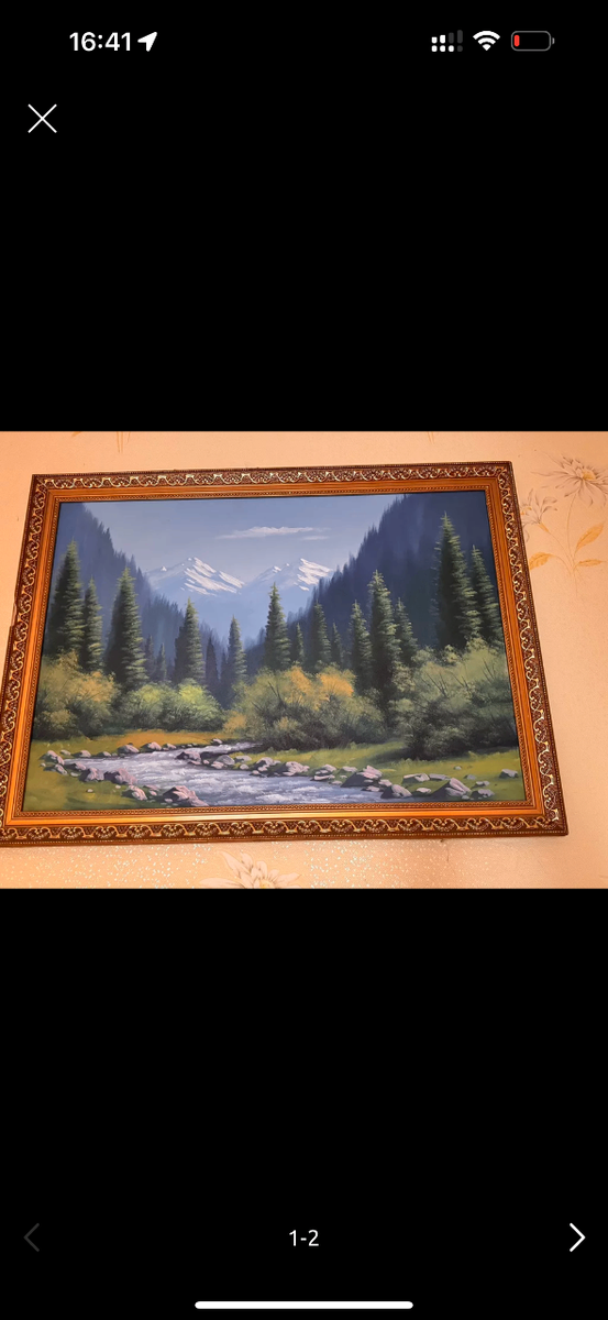 Продаю картину с изображением природы. Ручная работа, выполн