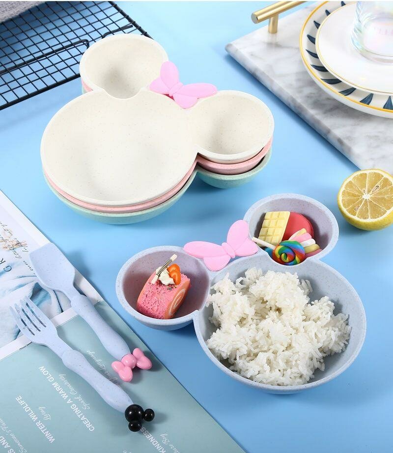 Assiettes en forme de dessin