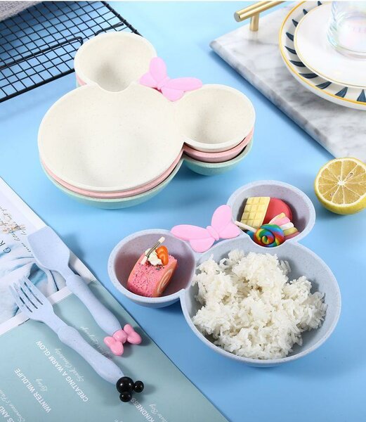 Assiettes en forme de dessin