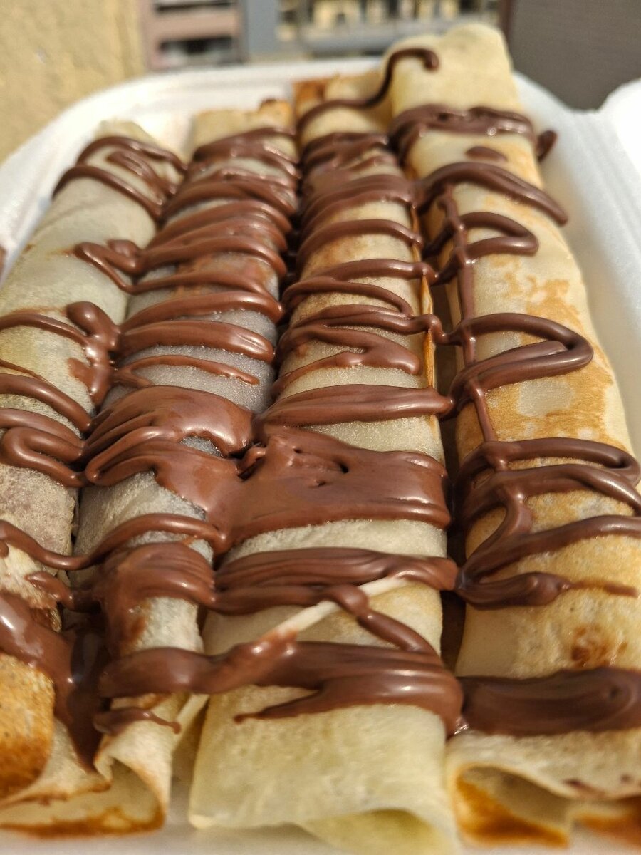 10 Crêpes nutella