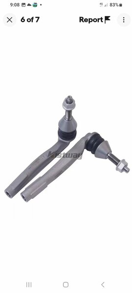 Benz c-class rack ends