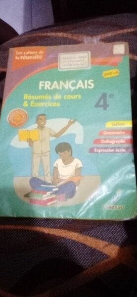 Cahier de musique et français