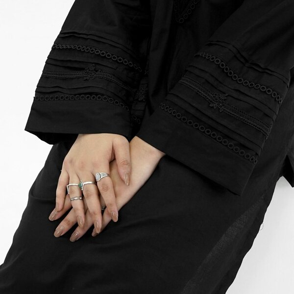 Black 2-Piece Lawn Cord Set