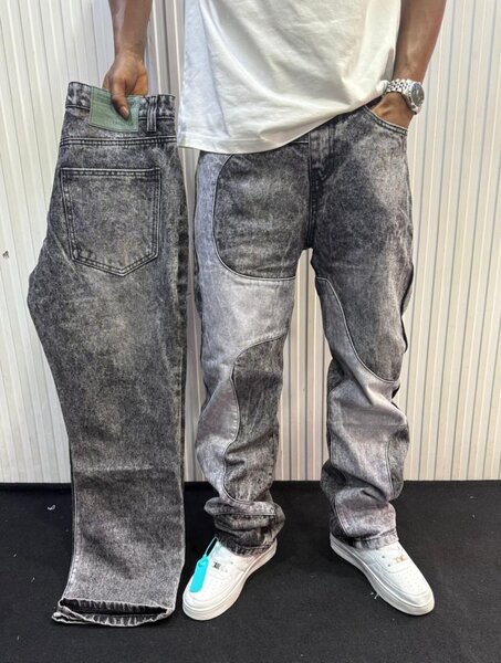 Jean baggy décontracté homme