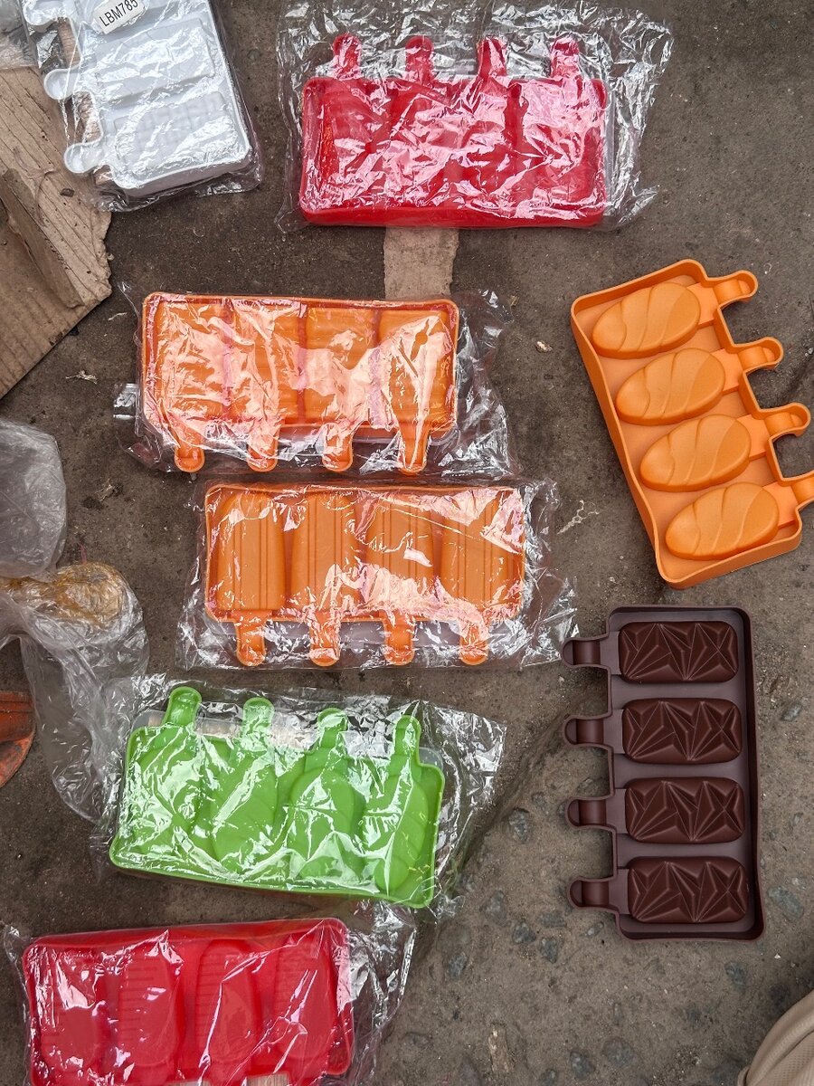 Ensemble de moules à popsicle