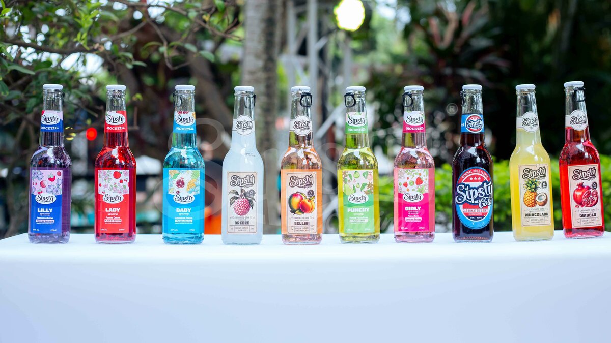 Mocktails Sipsty fruités