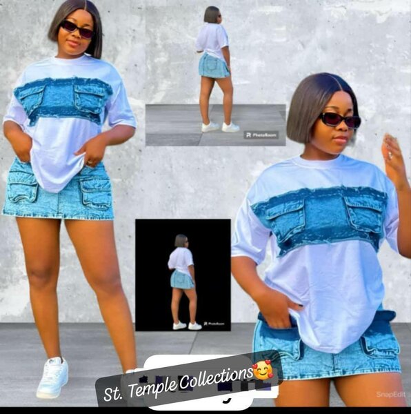 Ladies jeans top and down available