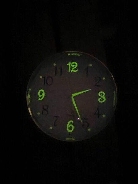 Horloge Murale Lumineuse Quartz