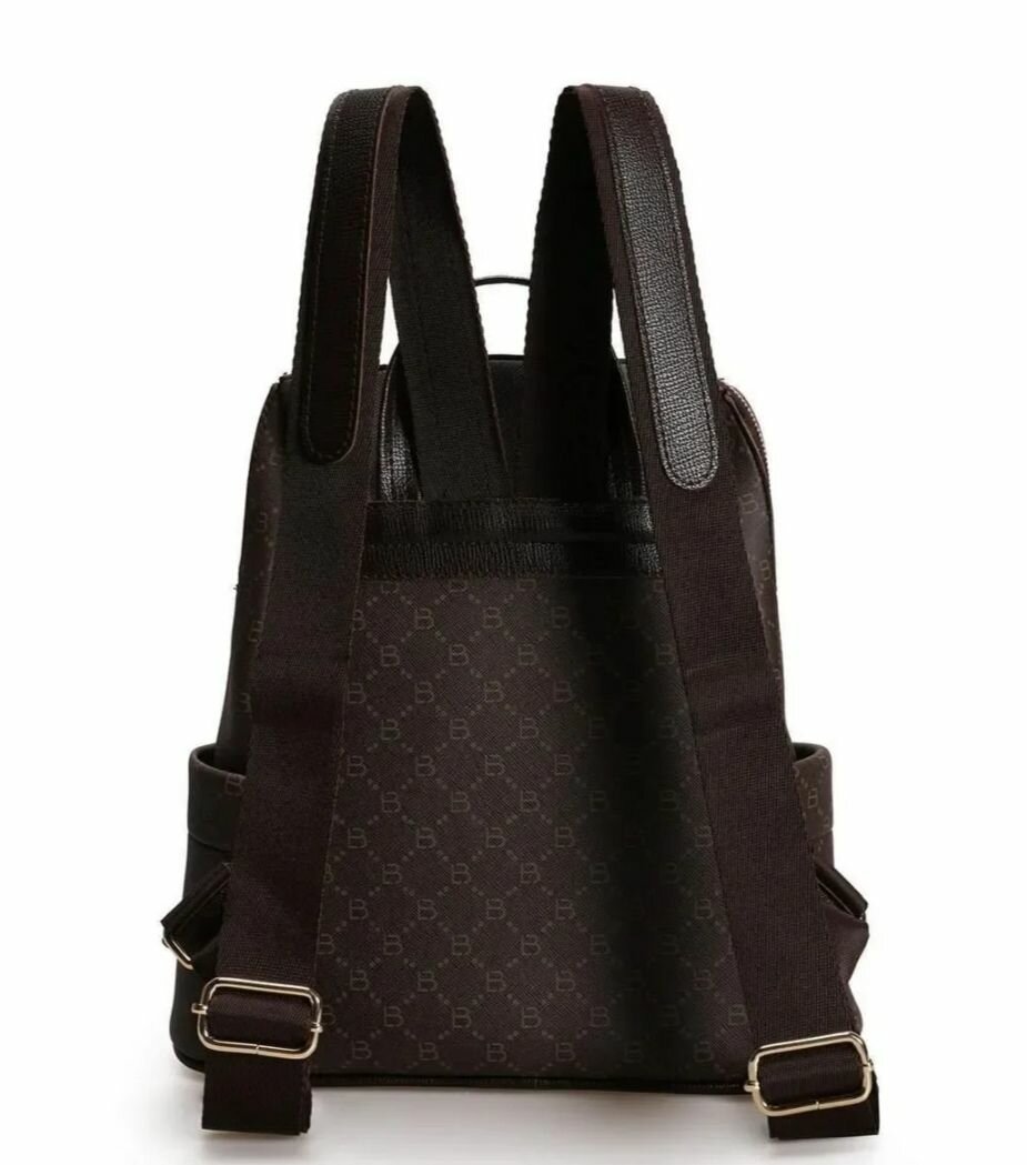 Stylish Brown Leather Backpack