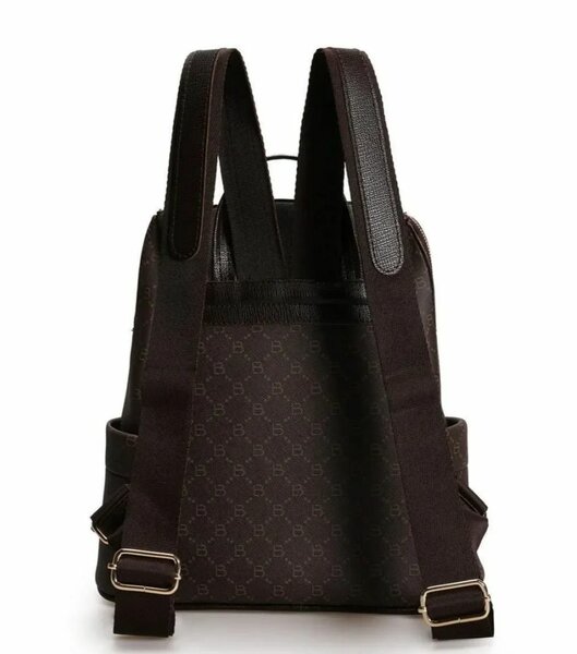 Stylish Brown Leather Backpack