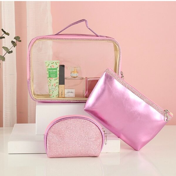 Набор из трёх косметичек