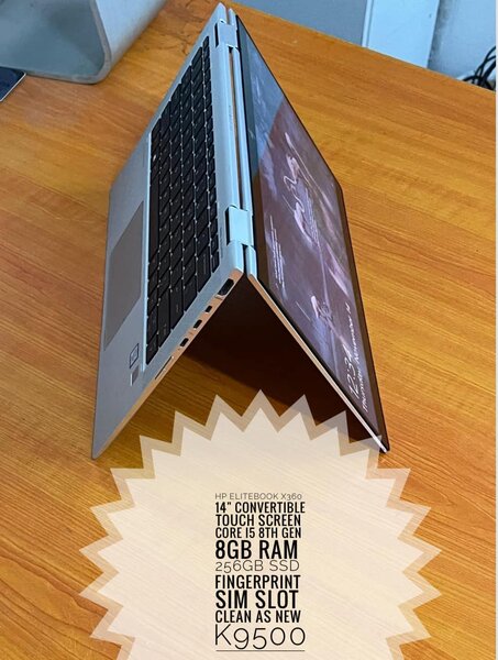 HP ELITEBOOK X360 14" CONVERTIBLE